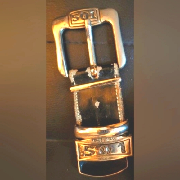 MYSTERIOUS ANTIQUE LEVI'S BAY STRAUSS BELT MENS SIZE SMALL - Picture 2 of 13